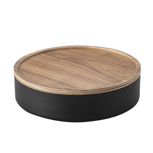 Úložný box YAMAZAKI Rin 5800, nízký, černý